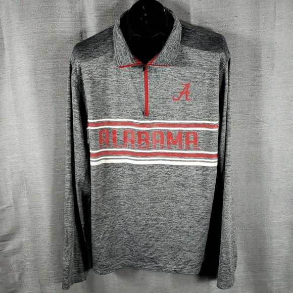 Colosseum Other - Alabama Crimson Tide L Half Zip Pullover